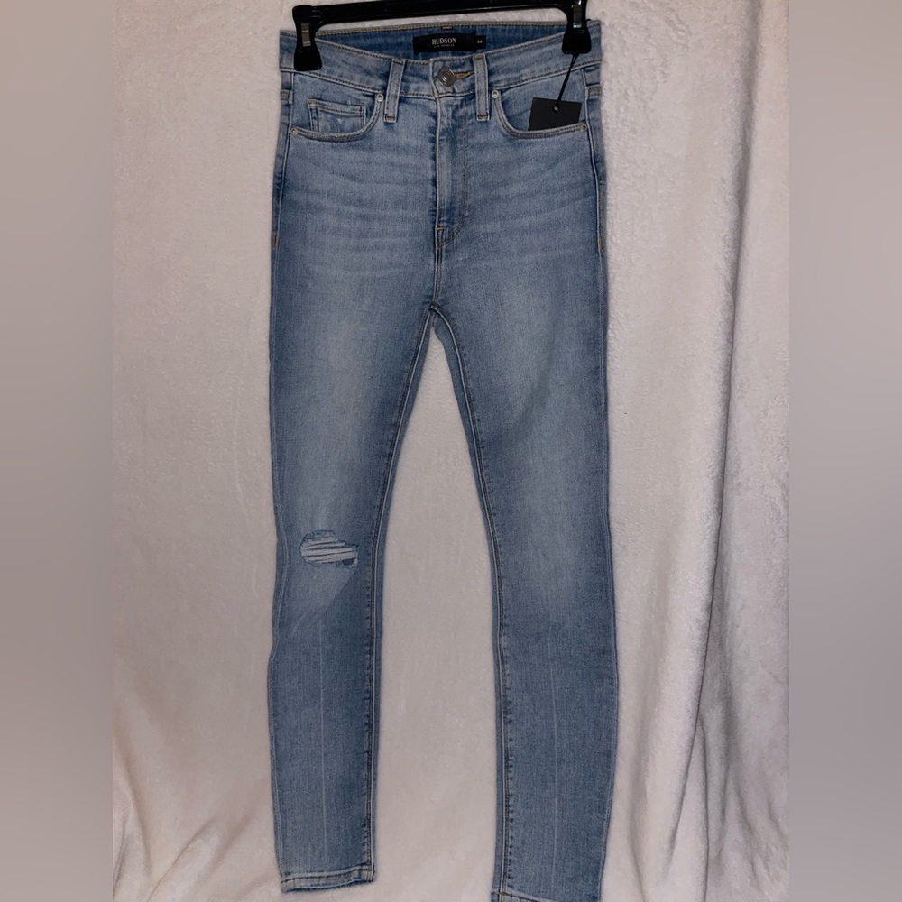 Hudson high waist skinny jeans